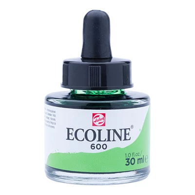 Tekutá akvarelová farba Talens Ecoline, 30 ml - 600, green