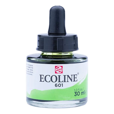 Tekutá akvarelová farba Talens Ecoline, 30 ml - 601, light green