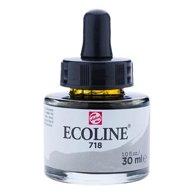 Tekutá akvarelová farba Talens Ecoline, 30 ml - 718, warm grey