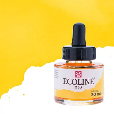Tekutá akvarelová farba Talens Ecoline, 30 ml - 233, chartreuse