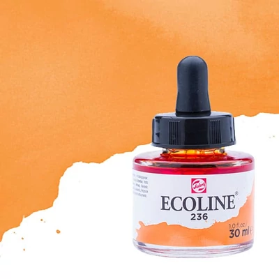 Tekutá akvarelová farba Talens Ecoline, 30 ml - 236, light orange