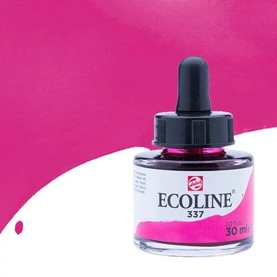 Tekutá akvarelová farba Talens Ecoline, 30 ml - 337, magenta