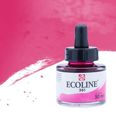 Tekutá akvarelová farba Talens Ecoline, 30 ml - 361, light rose