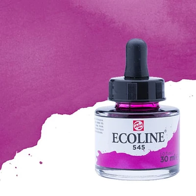 Tekutá akvarelová farba Talens Ecoline, 30 ml - 545, red violet