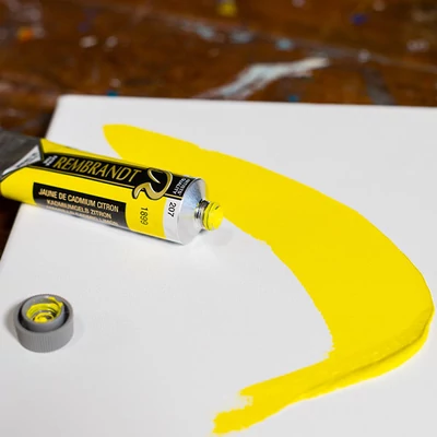 Olejová farba Talens Rembrandt, 40 ml - 207, cadmium lemon