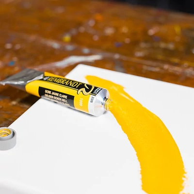 Olejová farba Talens Rembrandt, 40 ml - 228, yellow ochre light