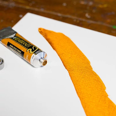 Olejová farba Talens Rembrandt, 40 ml - 265, transparent oxide yellow
