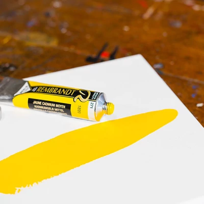 Olejová farba Talens Rembrandt, 40 ml - 271, cadmium yellow medium