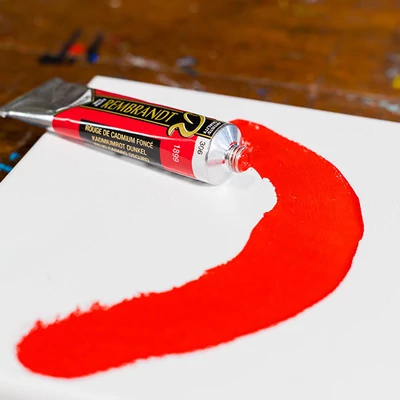 Olejová farba Talens Rembrandt, 40 ml - 306, cadmium red deep