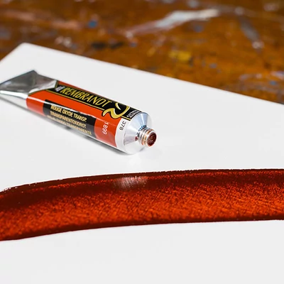 Olejová farba Talens Rembrandt, 40 ml - 378, transparent oxide red