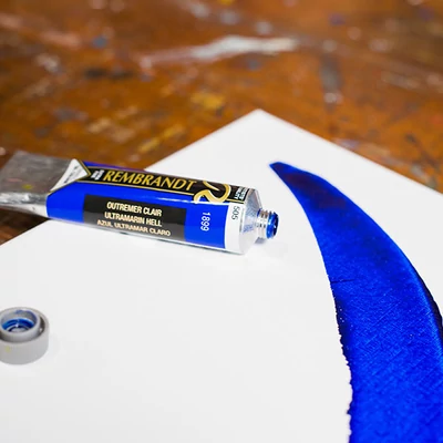 Olejová farba Talens Rembrandt, 40 ml - 505, ultramarine light