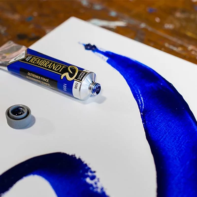 Olejová farba Talens Rembrandt, 40 ml - 506, ultramarine deep