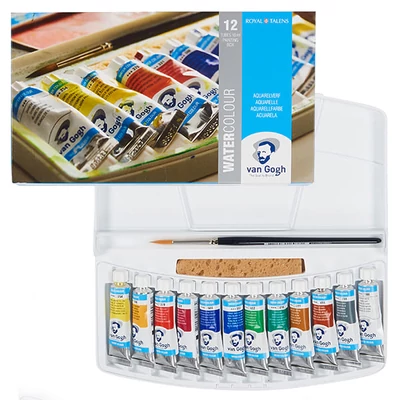 Sada akvarelových farieb Talens Van Gogh - 12x10 ml