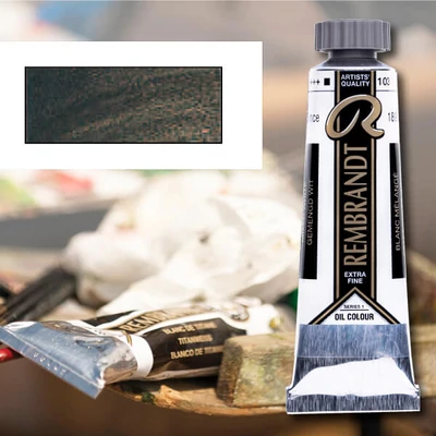 Olejová farba Talens Rembrandt, 40 ml - 416, sepia