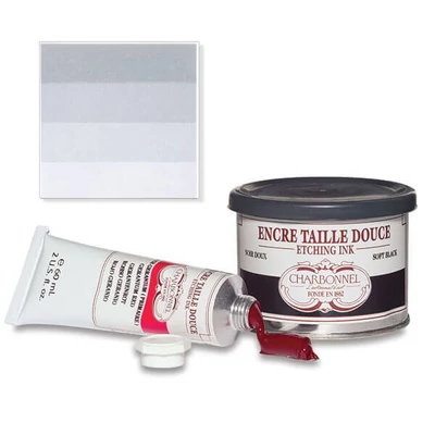 Hĺbkotlačová farba Charbonnel, 60 ml - transparent white lake