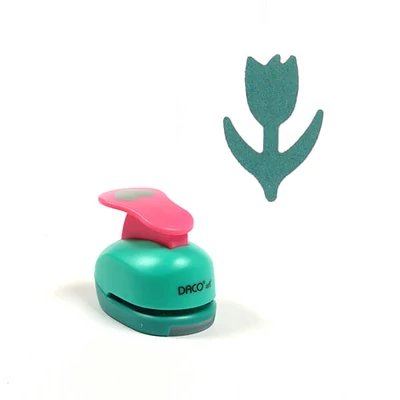 Ozdobný dierkovač, 2,5 cm - tulipán