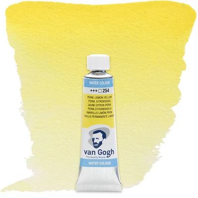 Akvarelová farba v tubeTalens Van Gogh, 10 ml - 254, permanent lemon yellow