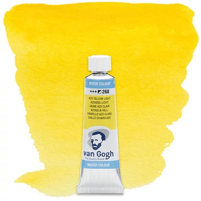 Akvarelová farba v tubeTalens Van Gogh, 10 ml - 268, azo yellow light