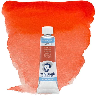 Akvarelová farba v tubeTalens Van Gogh, 10 ml - 311, vermilion