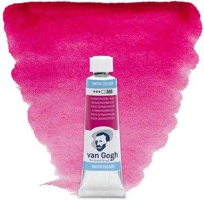 Akvarelová farba v tubeTalens Van Gogh, 10 ml - 366, quinacridone rose