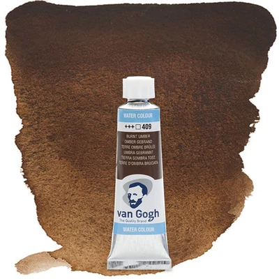 Akvarelová farba v tubeTalens Van Gogh, 10 ml - 409, burnt umber