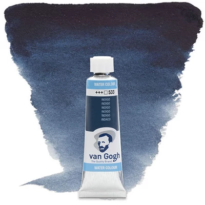 Akvarelová farba v tubeTalens Van Gogh, 10 ml - 533, indigo