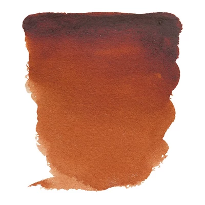Akvarelová farba Talens Van Gogh, 1/2 panvičky - 411, burnt sienna