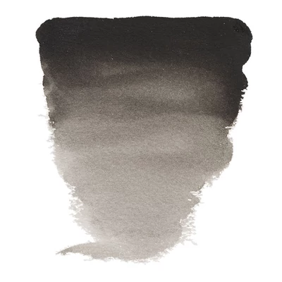 Akvarelová farba Talens Van Gogh, 1/2 panvičky - 701, ivory black