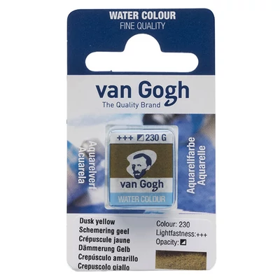 Akvarelová farba Talens Van Gogh, 1/2 panvičky - 230, dusk yellow