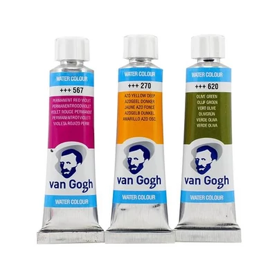 Akvarelová farba v tube Talens Van Gogh, 10 ml - v rôznych farbách
