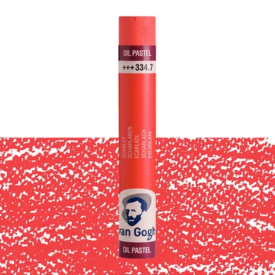 Olejový pastel Van Gogh - 334,7, scarlet