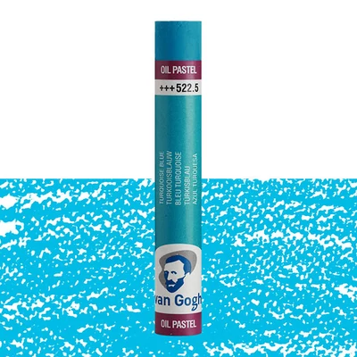Olejový pastel Van Gogh - 522,5, turquoise blue