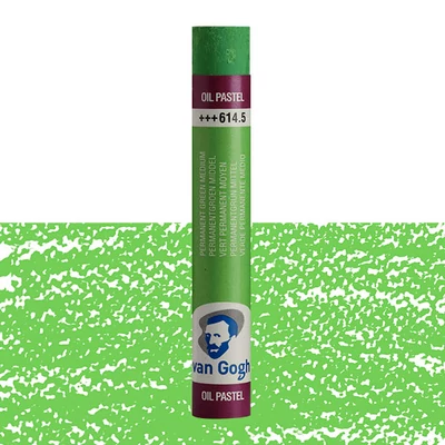 Olejový pastel Van Gogh - 614,5, permanent green medium