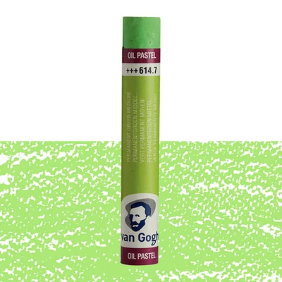 Olejový pastel Van Gogh - 614,7, permanent green medium