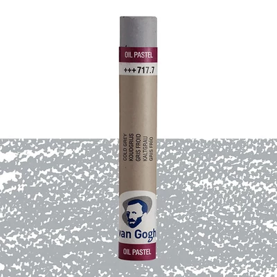 Olejový pastel Van Gogh - 717,7, cold grey