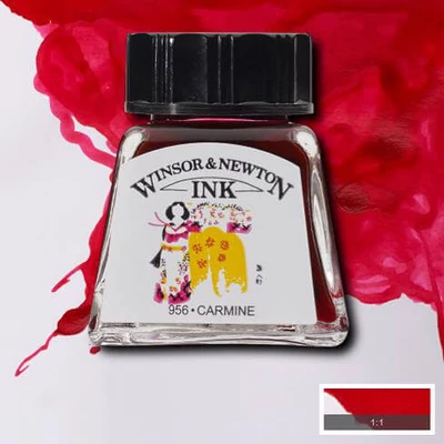 Atrament Winsor&Newton, 14 ml - 127, carmine