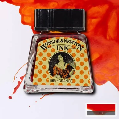 Atrament Winsor&Newton, 14 ml - 449, orange