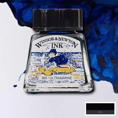 Atrament Winsor&Newton, 14 ml - 660, ultramarine