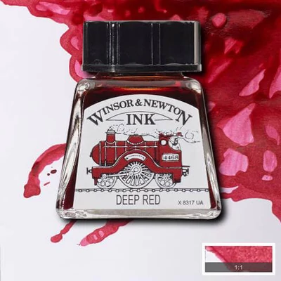 Atrament Winsor&Newton, 14 ml - 227, deep red