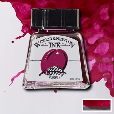Atrament Winsor&Newton, 14 ml - 542, purple