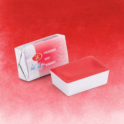Akvarelová farba v panvičke White Nights, 2,5 ml - 323, ruby