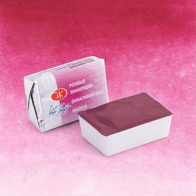 Akvarelová farba v panvičke White Nights, 2,5 ml - 324 quinacridone rose