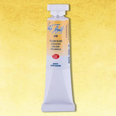 Akvarelová farba v tube White Nights, 10 ml - 218, yellow ochre