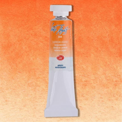 Akvarelová farba v tube White Nights, 10 ml - 304, cadmium orange