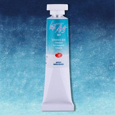 Akvarelová farba v tube White Nights, 10 ml - 507, turquoise blue
