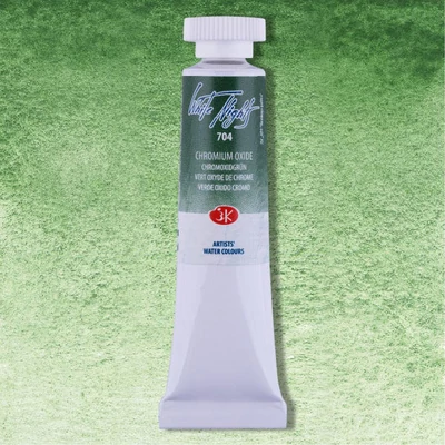 Akvarelová farba v tube White Nights, 10 ml - 704, chromium oxide