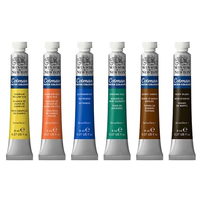 Akvarelová farba v tube Winsor&amp;Newton Cotman, 8 ml - v rôznych farbách