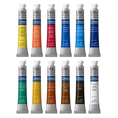 Akvarelová farba v tube Winsor&amp;Newton Cotman, 8 ml - v rôznych farbách