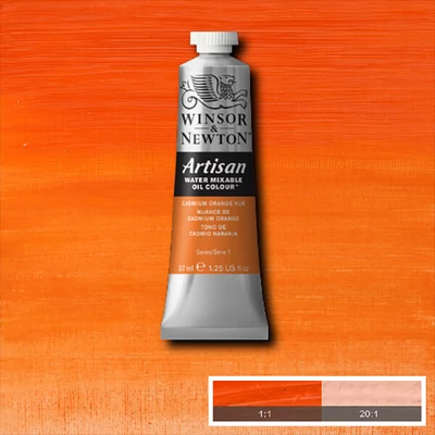Olejová farba na vodnej báze Winsor&Newton Artisan, 37 ml - 090, cadmium orange hue