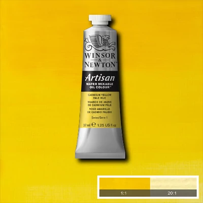Olejová farba na vodnej báze Winsor&Newton Artisan, 37 ml - 119, cadmium yellow pale hue